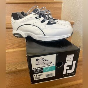 FootJoy SuperLites Golf Shoes — Men’s 13 Wide (Style 56732)